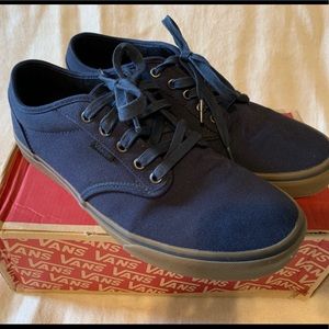 Vans Atwood Canvas Blue w/ Gum Sole- Hard to Find
